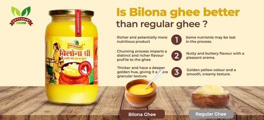 Is Bilona ghee better than regular ghee?