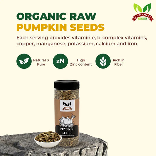 Organic Raw Pumpkin Seeds-300g