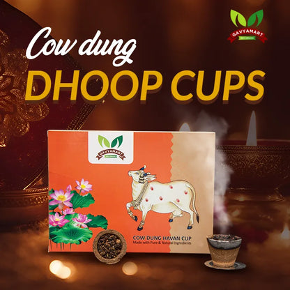 Cow Dung Havan Cups