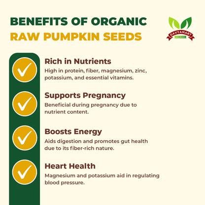 Organic Raw Pumpkin Seeds-300g