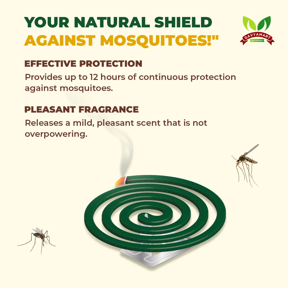 Gomay Herbal mosquito repellent coil