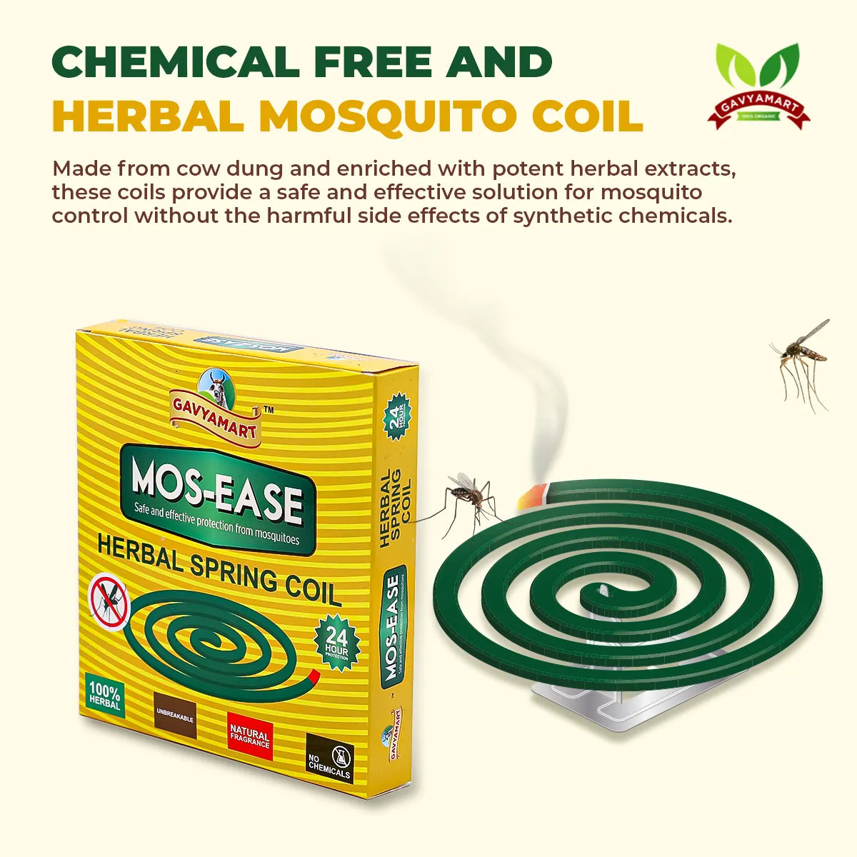 Gomay Herbal mosquito repellent coil