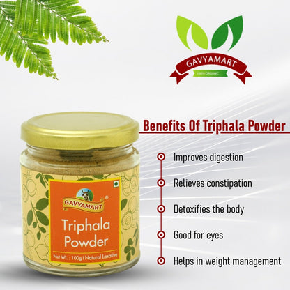 Gavyamart Triphala Churn- 110GM